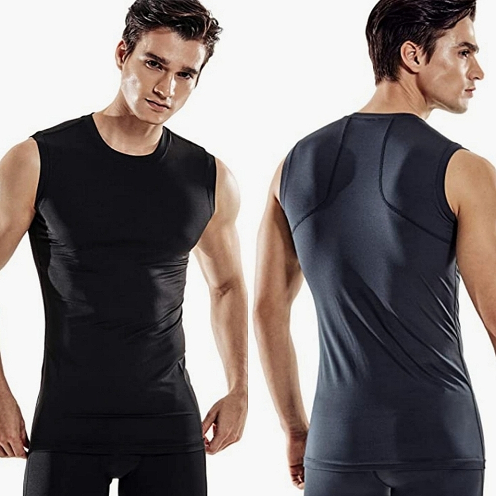 Athlio Men's Black Sleeveless Athletic Tank Size XLarge